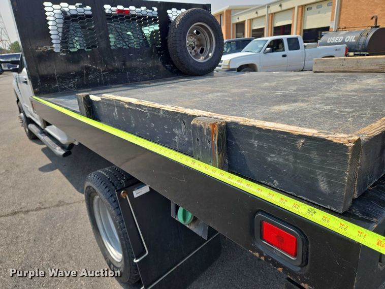 image for item DU6808 2020 Ford F350 Super Duty XL Crew Cab dump flatbed pickup truck