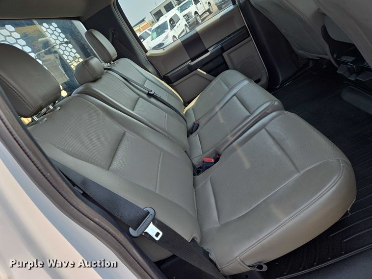 image for item DU6808 2020 Ford F350 Super Duty XL Crew Cab dump flatbed pickup truck