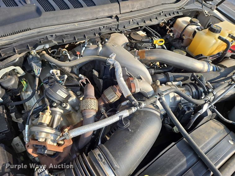 image for item DU6808 2020 Ford F350 Super Duty XL Crew Cab dump flatbed pickup truck