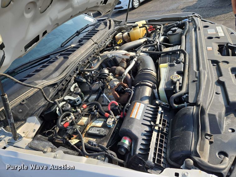 image for item DU6808 2020 Ford F350 Super Duty XL Crew Cab dump flatbed pickup truck