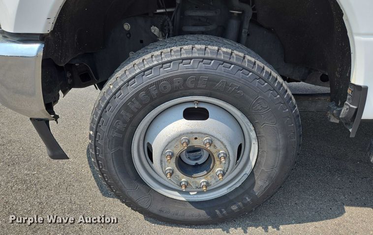 image for item DU6808 2020 Ford F350 Super Duty XL Crew Cab dump flatbed pickup truck