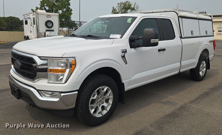 image for item DU6813 2021 Ford F150 SuperCab pickup truck