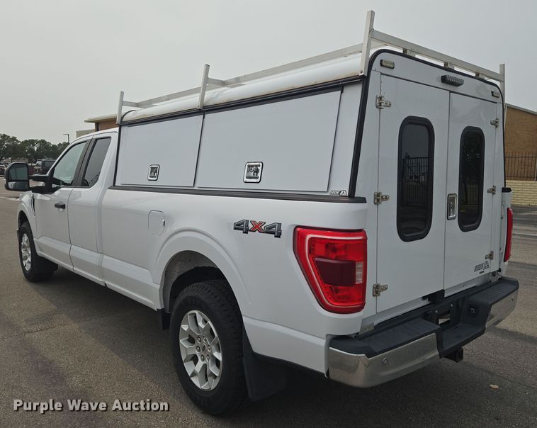 image for item DU6813 2021 Ford F150 SuperCab pickup truck