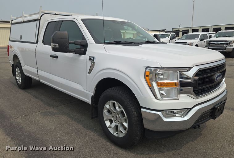 image for item DU6813 2021 Ford F150 SuperCab pickup truck