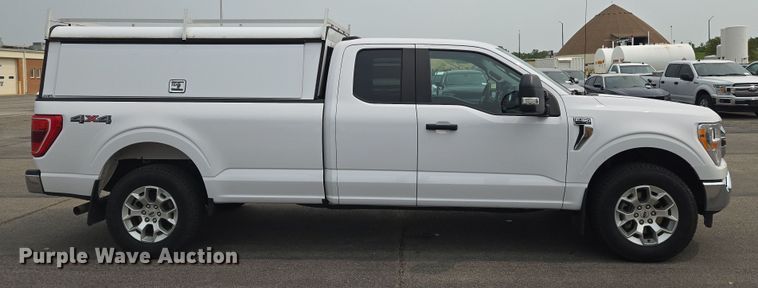 image for item DU6813 2021 Ford F150 SuperCab pickup truck