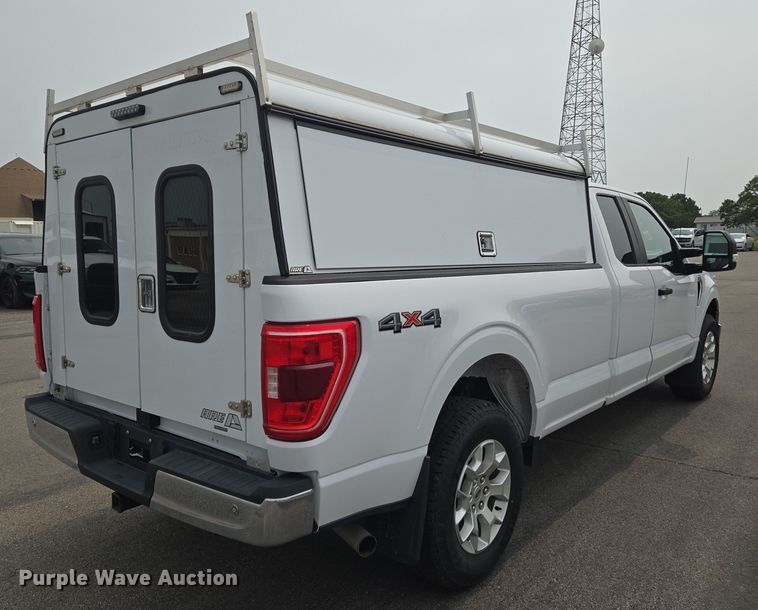 image for item DU6813 2021 Ford F150 SuperCab pickup truck