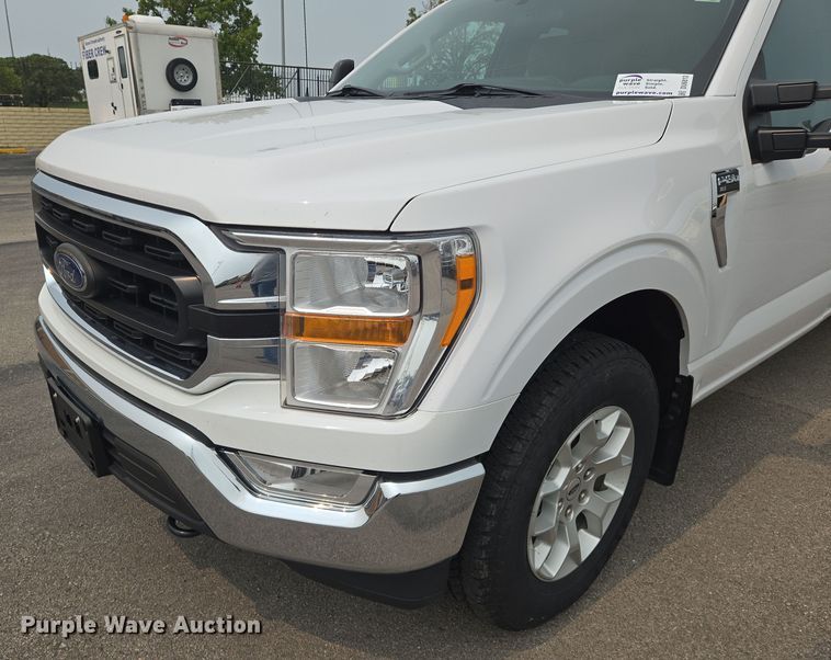 image for item DU6813 2021 Ford F150 SuperCab pickup truck