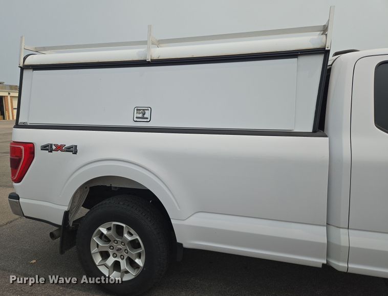 image for item DU6813 2021 Ford F150 SuperCab pickup truck