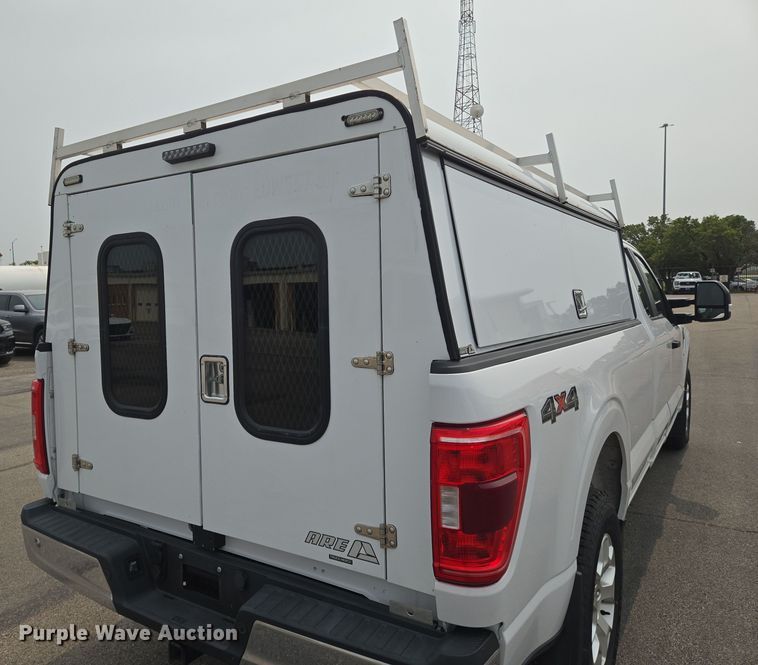 image for item DU6813 2021 Ford F150 SuperCab pickup truck