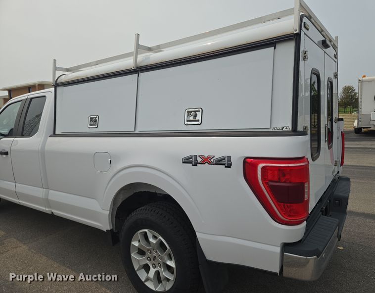 image for item DU6813 2021 Ford F150 SuperCab pickup truck