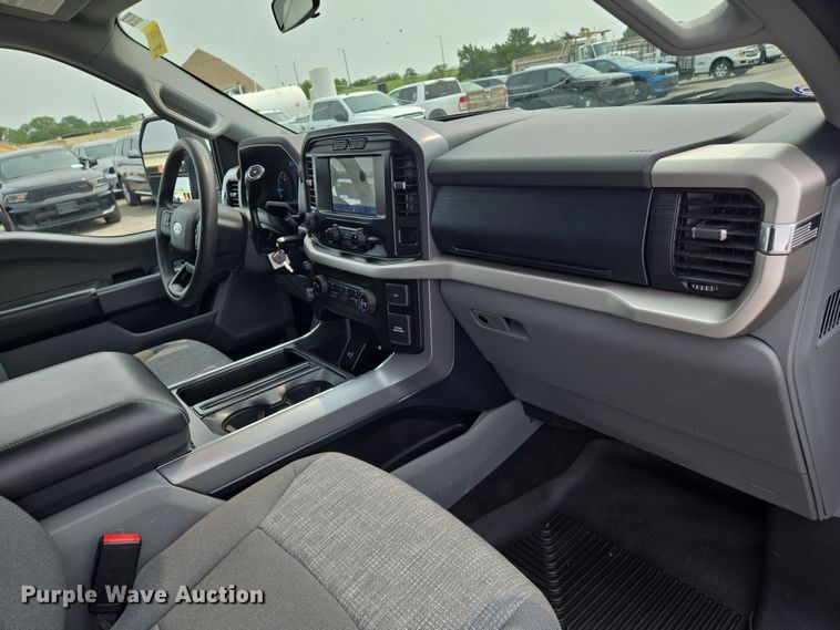 image for item DU6813 2021 Ford F150 SuperCab pickup truck