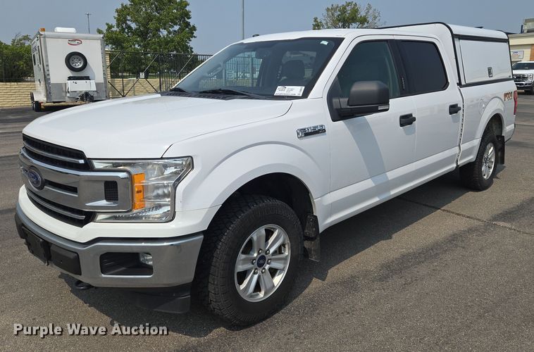 image for item DU6816 2018 Ford F150 SuperCrew pickup truck