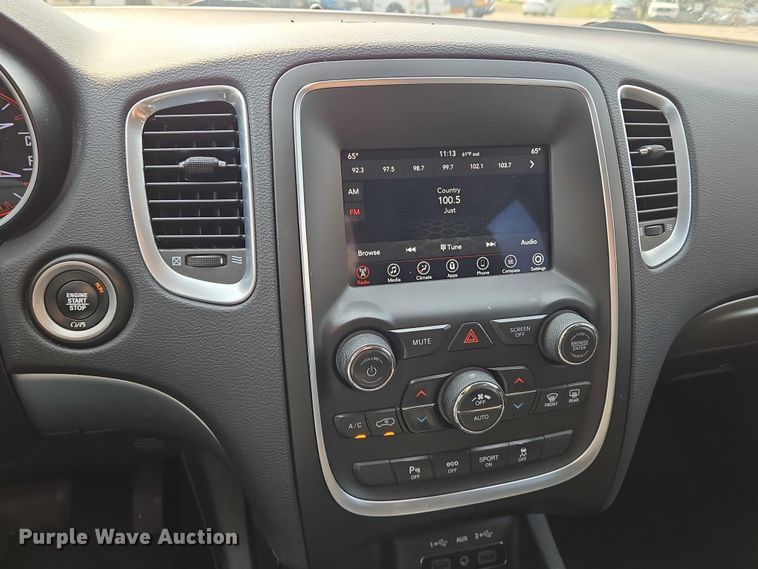 image for item DU6819 2020 Dodge Durango SSV SUV