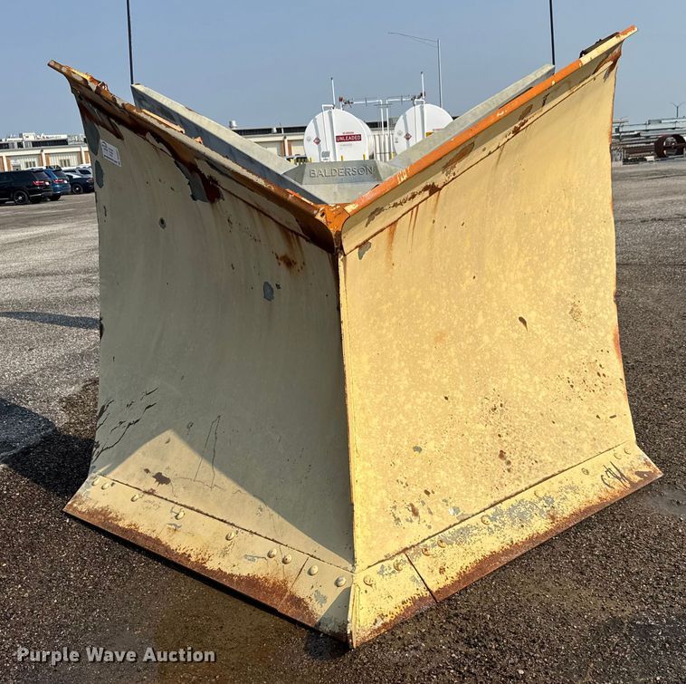 image for item DU6821 Wausau V80-72 snow plow