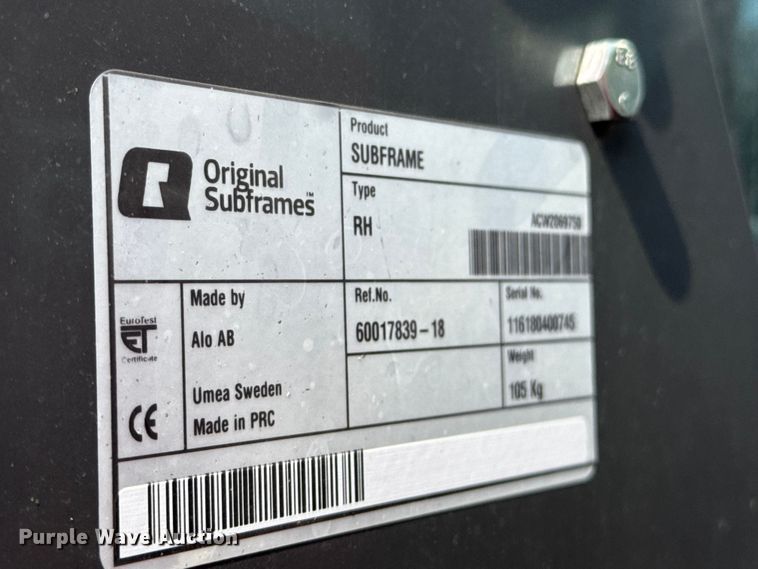 image for item DU6826 2018 Massey Ferguson 5710 MFWD tractor