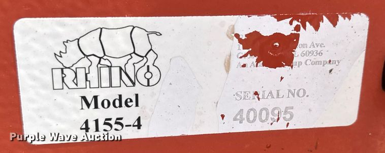 image for item DU6830 Rhino 4155-4 batwing rotary mower