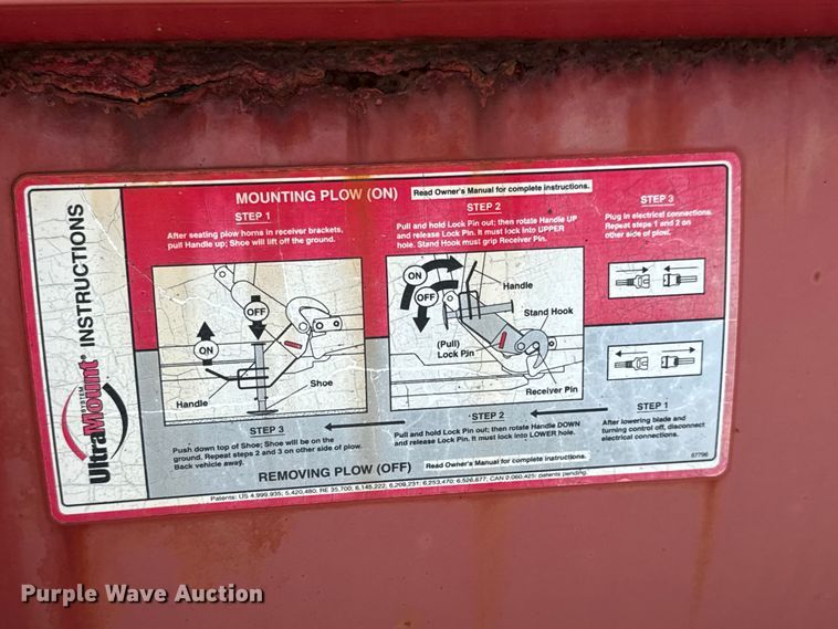 image for item DU6831 Western snow plow