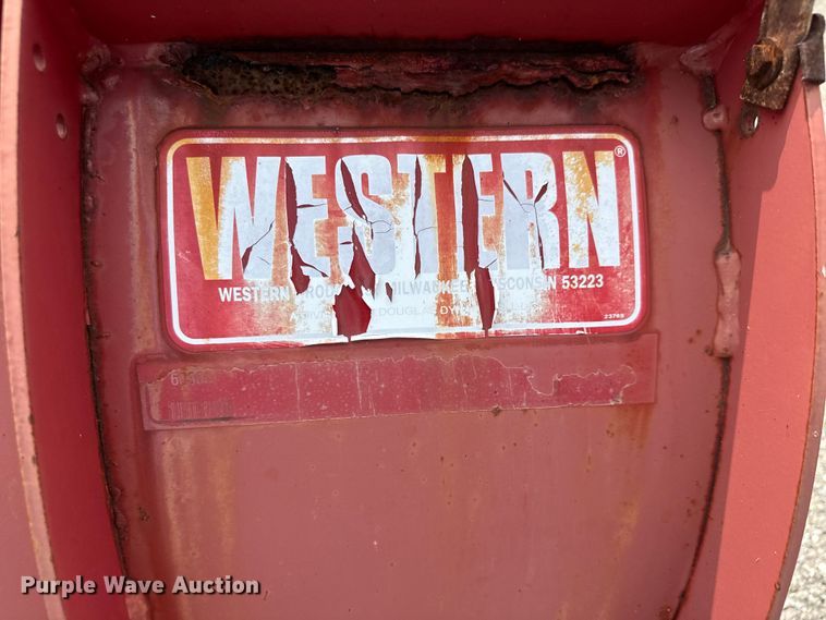 image for item DU6831 Western snow plow