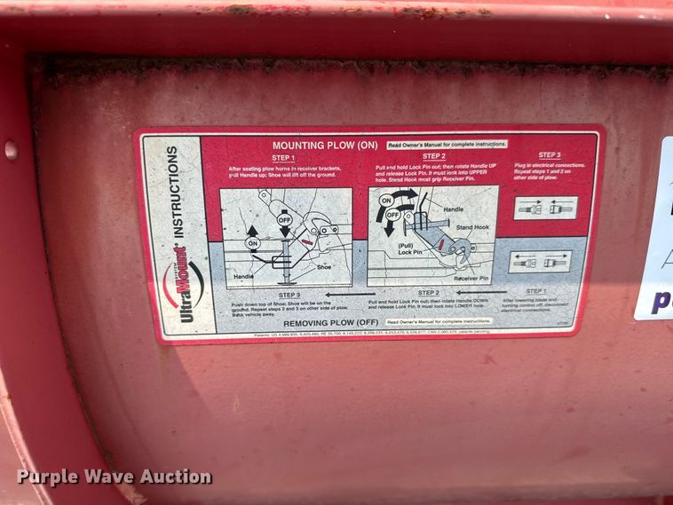 image for item DU6834 Western Pro Plow snow plow