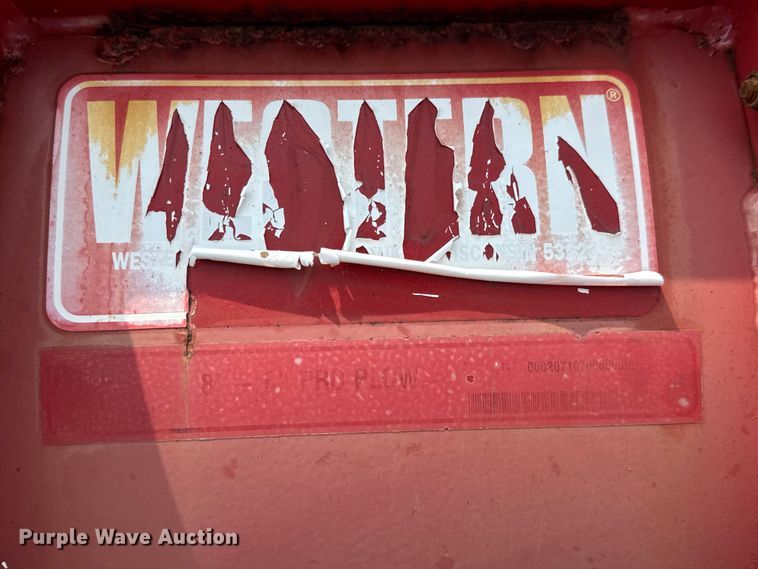 image for item DU6834 Western Pro Plow snow plow