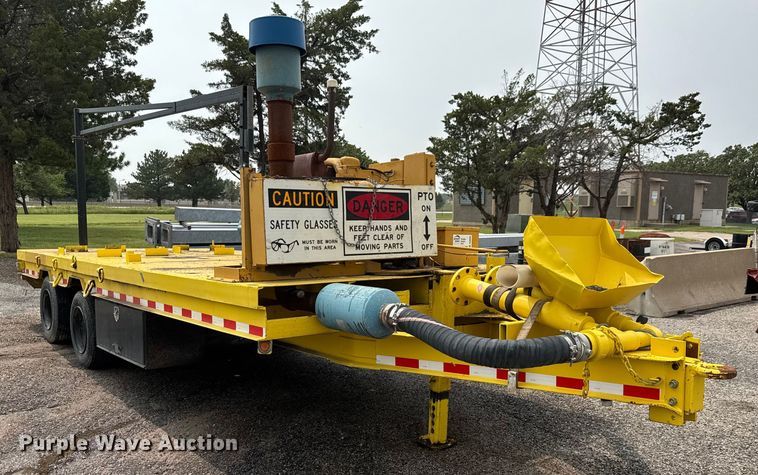 image for item DU6836 1992 JFW Sand blasting trailer