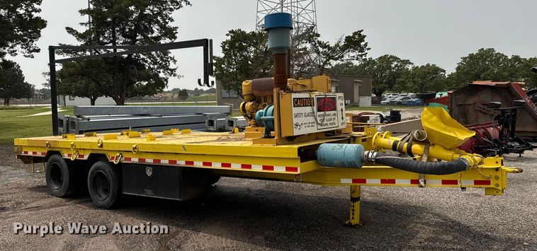 image for item DU6836 1992 JFW Sand blasting trailer