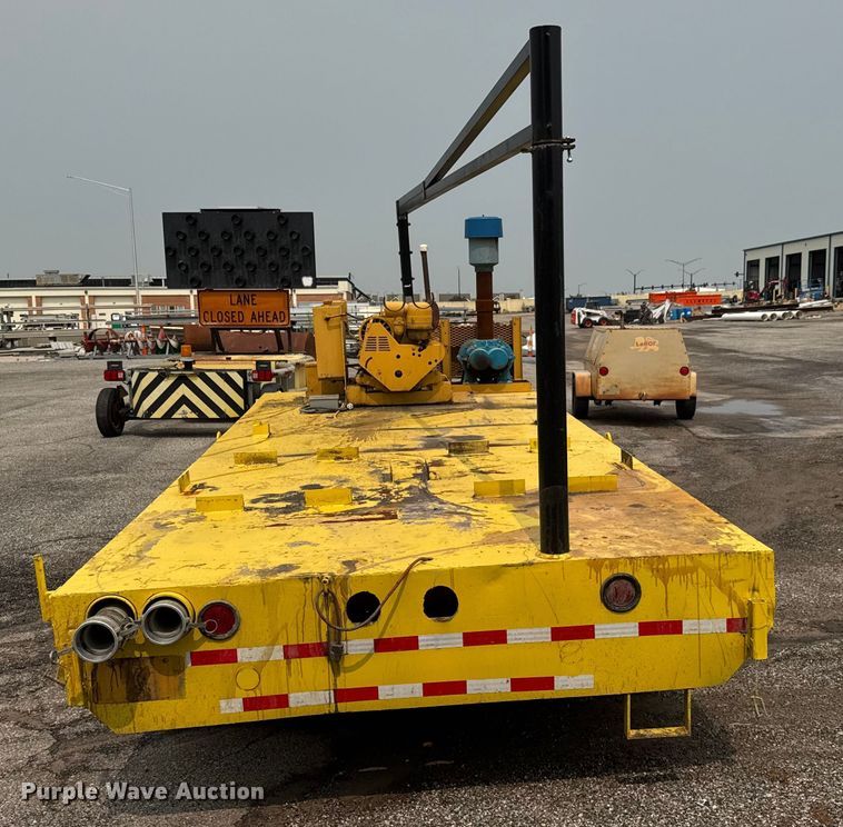 image for item DU6836 1992 JFW Sand blasting trailer