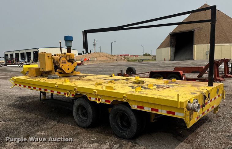 image for item DU6836 1992 JFW Sand blasting trailer