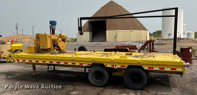 image for item DU6836 1992 JFW Sand blasting trailer