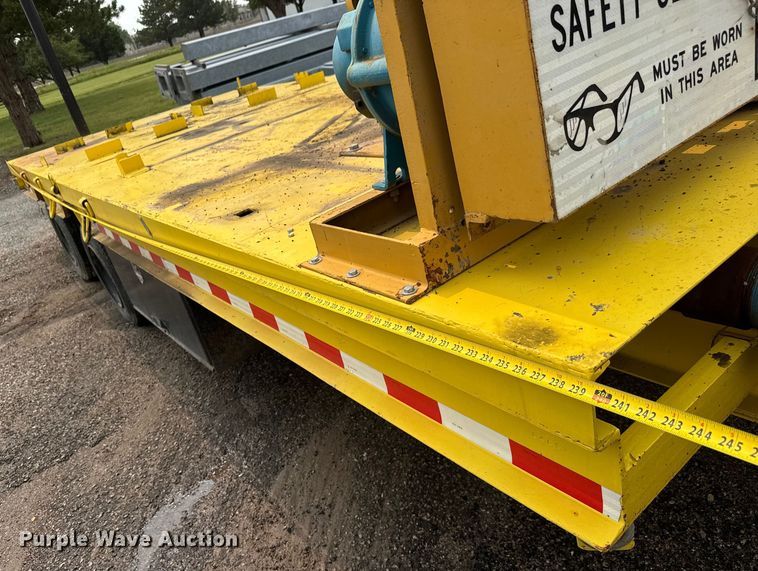 image for item DU6836 1992 JFW Sand blasting trailer