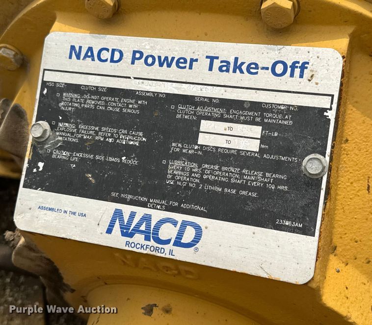 image for item DU6836 1992 JFW Sand blasting trailer