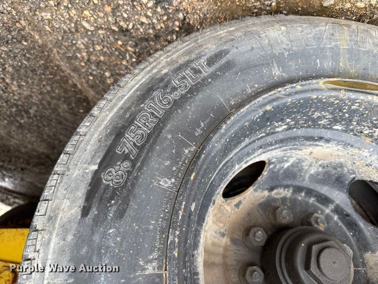 image for item DU6836 1992 JFW Sand blasting trailer