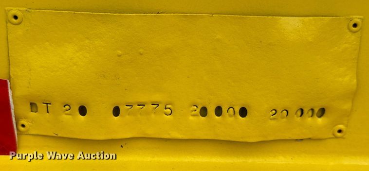 image for item DU6836 1992 JFW Sand blasting trailer