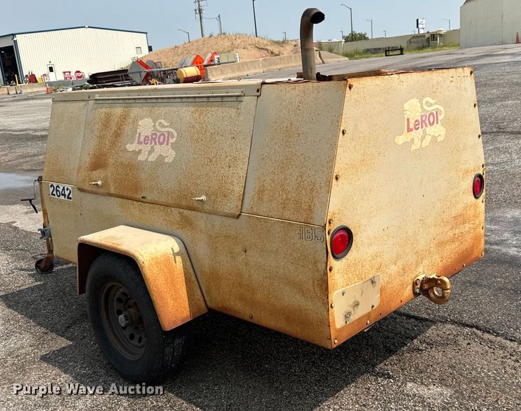 image for item DU6837 LeRoi 185 air compressor