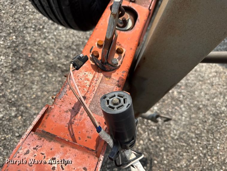 image for item DU6838 1991 Ditch Witch tilt deck equipment trailer