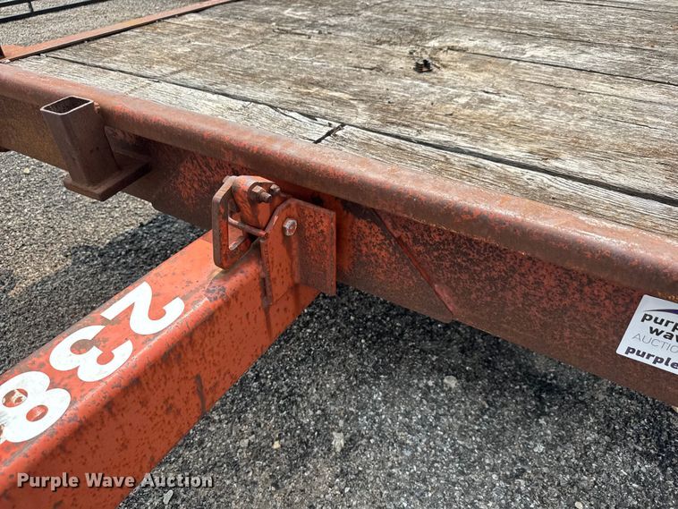 image for item DU6838 1991 Ditch Witch tilt deck equipment trailer