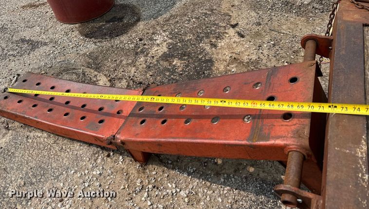 image for item DU6838 1991 Ditch Witch tilt deck equipment trailer