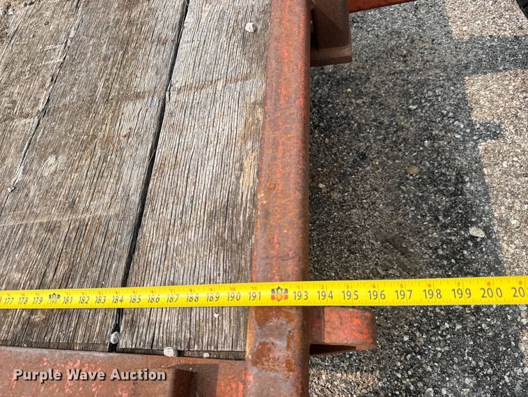 image for item DU6838 1991 Ditch Witch tilt deck equipment trailer