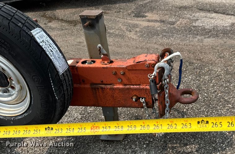 image for item DU6838 1991 Ditch Witch tilt deck equipment trailer