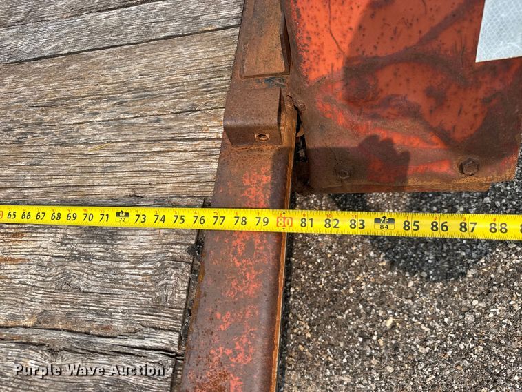 image for item DU6838 1991 Ditch Witch tilt deck equipment trailer