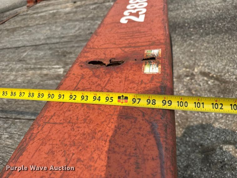 image for item DU6838 1991 Ditch Witch tilt deck equipment trailer