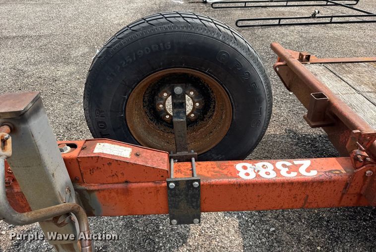 image for item DU6838 1991 Ditch Witch tilt deck equipment trailer