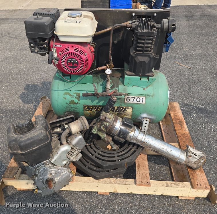 image for item DU6850 Speedaire air compressor