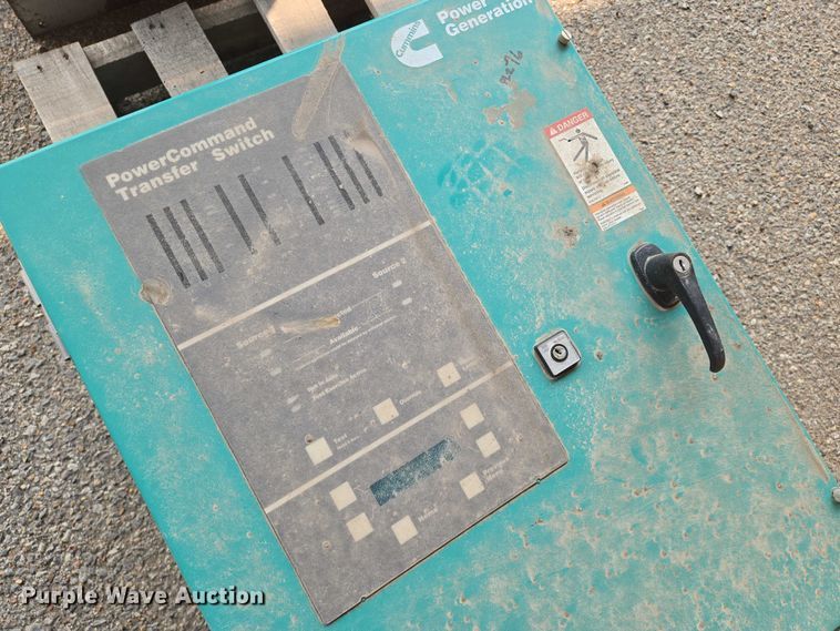 image for item DU6865 Cummins GGMA-6940809 generator