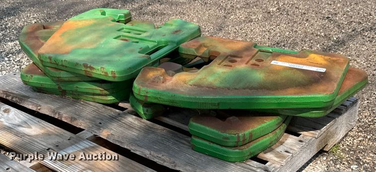 image for item DY0460 (8) John Deere RR127764 47KG suitcase weights