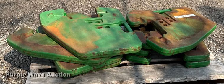 image for item DY0460 (8) John Deere RR127764 47KG suitcase weights