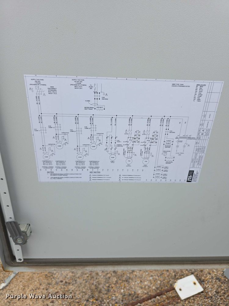 image for item DZ6156 2017 Johnson Thermal  JTSUET20DIA1WL chiller