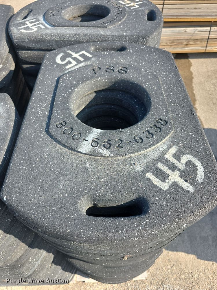 image for item DZ6169 Approximately 88 traffic cone bases