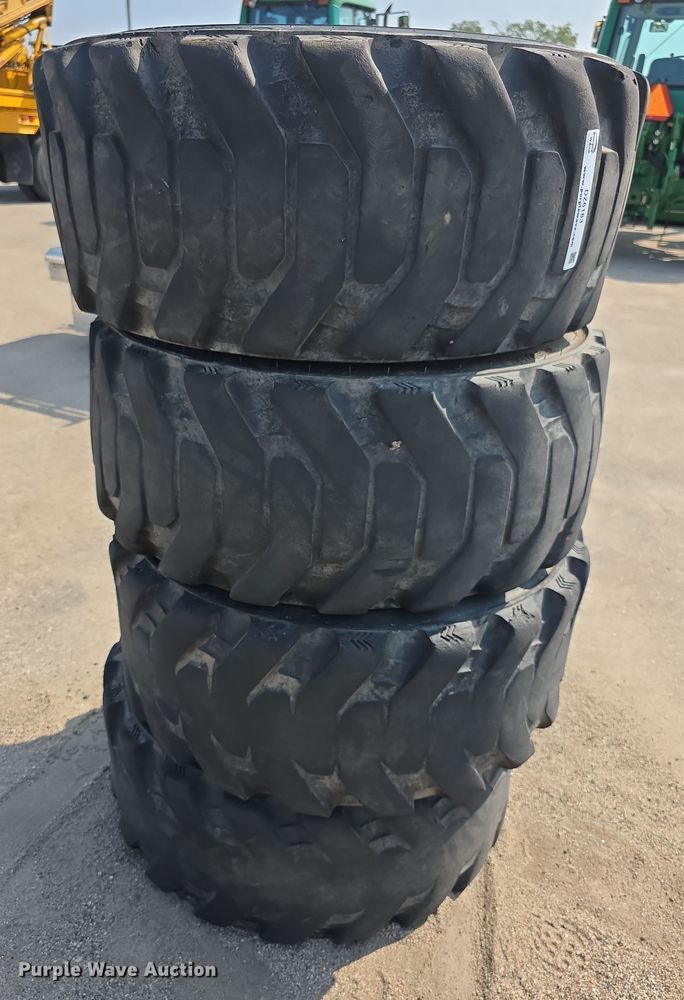 image for item DZ6183 (4) Galaxy 14-17.5 skid steer tires