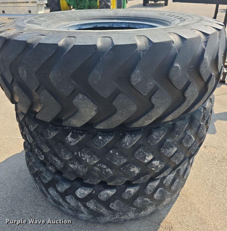 image for item DZ6183 (4) Galaxy 14-17.5 skid steer tires